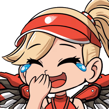 MercyLaugh emote