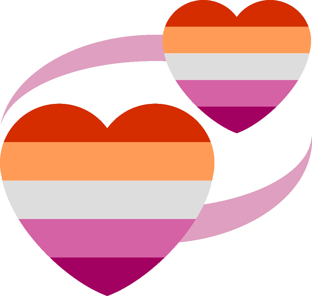 lesbian_spinning_hearts emote