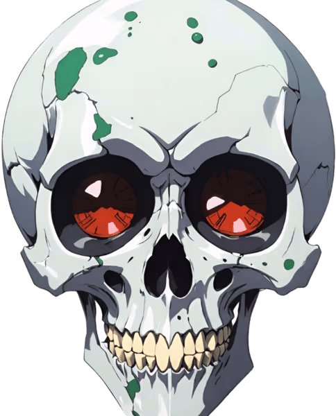 CreepySkull emote