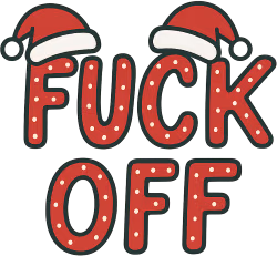Christmasfuckofftext emote