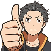 SubaruThumbsUp emote