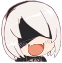 2B_awoo emote
