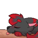 FoxxoTired emote
