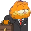 garfBusiness emote