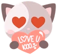 CatLoveYou1000 emote