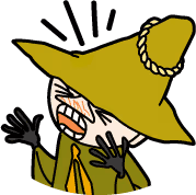 SnufkinAngry emote