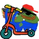 RadgeWICKEDOnScooterDank emote