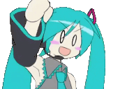 MikuGroove animated emote