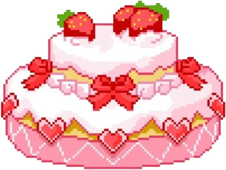 pinkcake emote
