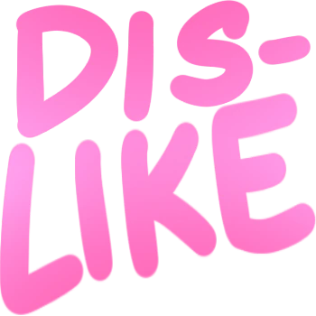 PinkDislike emote