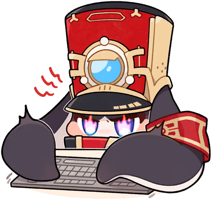 Pom_Pom_Keyboard_Warrior emote