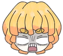 shocked_zenitsu emote