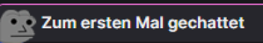 FirstTimeChatter static emote