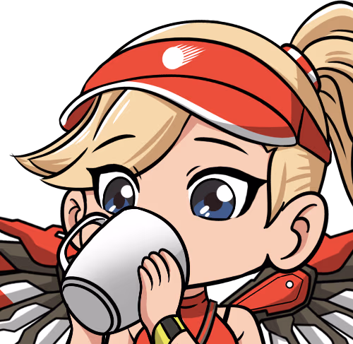 MercyDrink emote