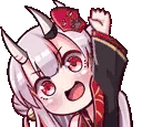 AyameWaving animated emote