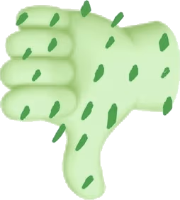 CactusThumbsDown emoji