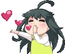BlowKisses emote