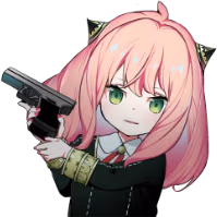 AnyaHaveGun emote