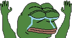 PepeHandsUp emote