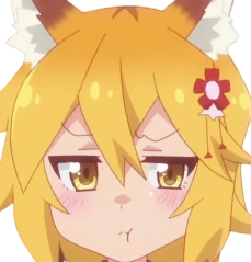 Senko_Pout emoji