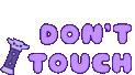 donttouch emoji