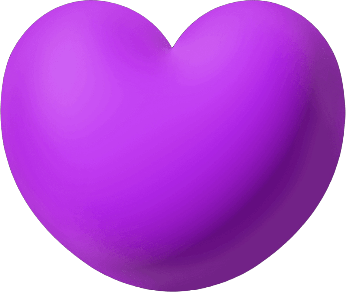 3DHeartPurple static emote