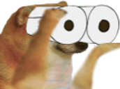 Bonknoculars static emote