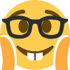 BeSurprisedNerd emote