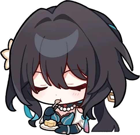 RuanMei_Snack emote