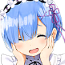 Remhehehe emote