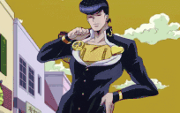 JoJosukePose animated emote