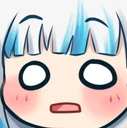 GawrGuraO_O emote