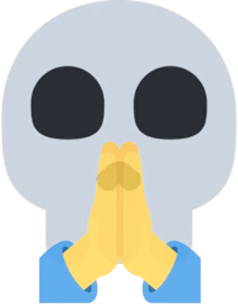 SkullPray emote