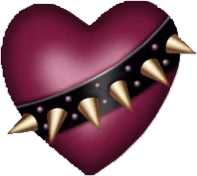 darkpurple_heart_bulldogcollar emote
