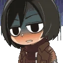 MikasaUgh emote