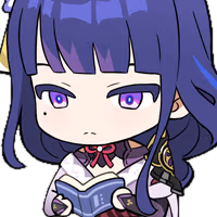 Chibi_Raiden_Read emote