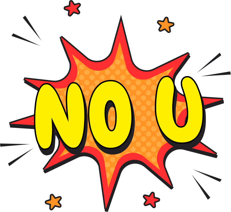 NO_U emote