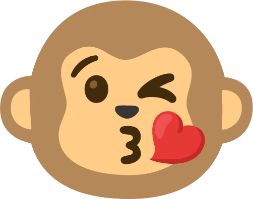 Monkey_Kiss emote