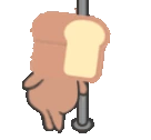 Breadroll emote
