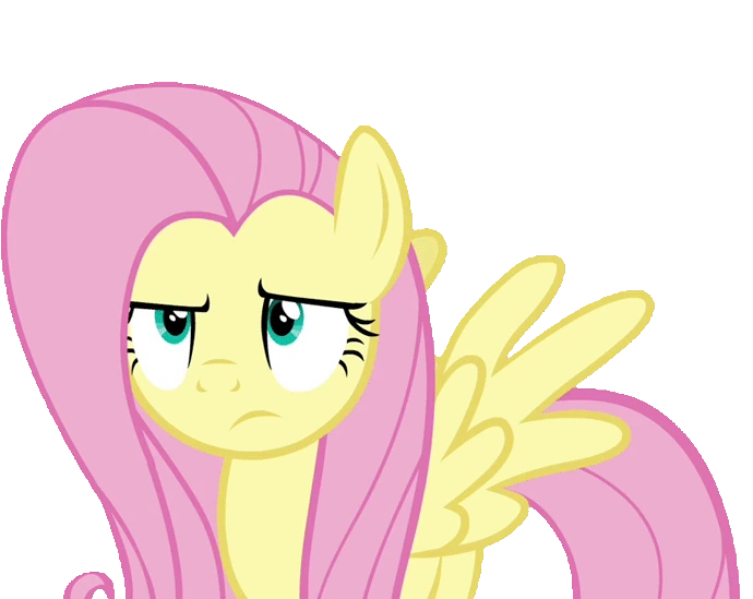 fluttershy_rollingeyes emote