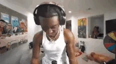 STROKED emote