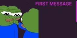 FirstTimeChatterShush emote