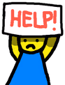 noob_holding_a_sign emote