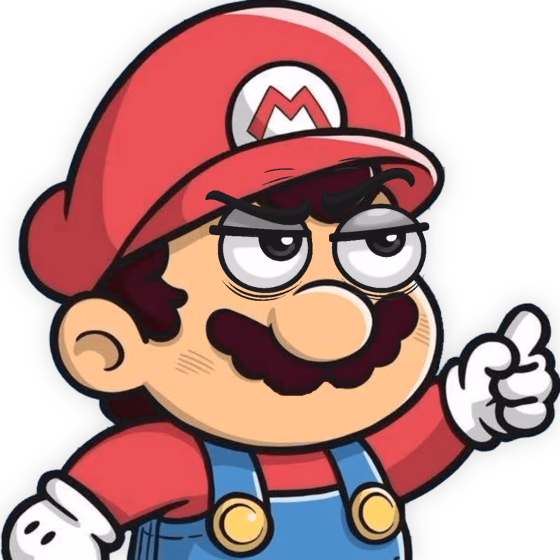 Mario_MadAnnoyed emote
