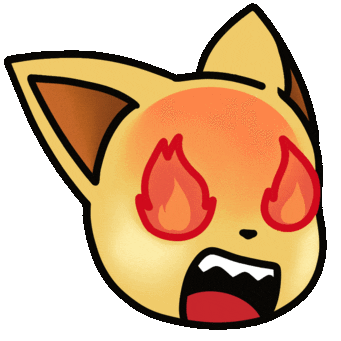 Cat_angry animated emote