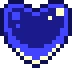 BlueSpinningPixelHeart emoji