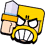 Barbarian_Angry_BrawlStars_Pin emote