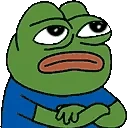 pepeEyeRoll emote