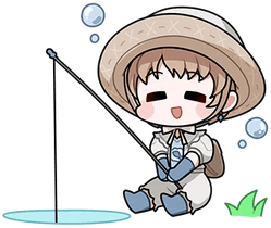 NikkiFishing static emote