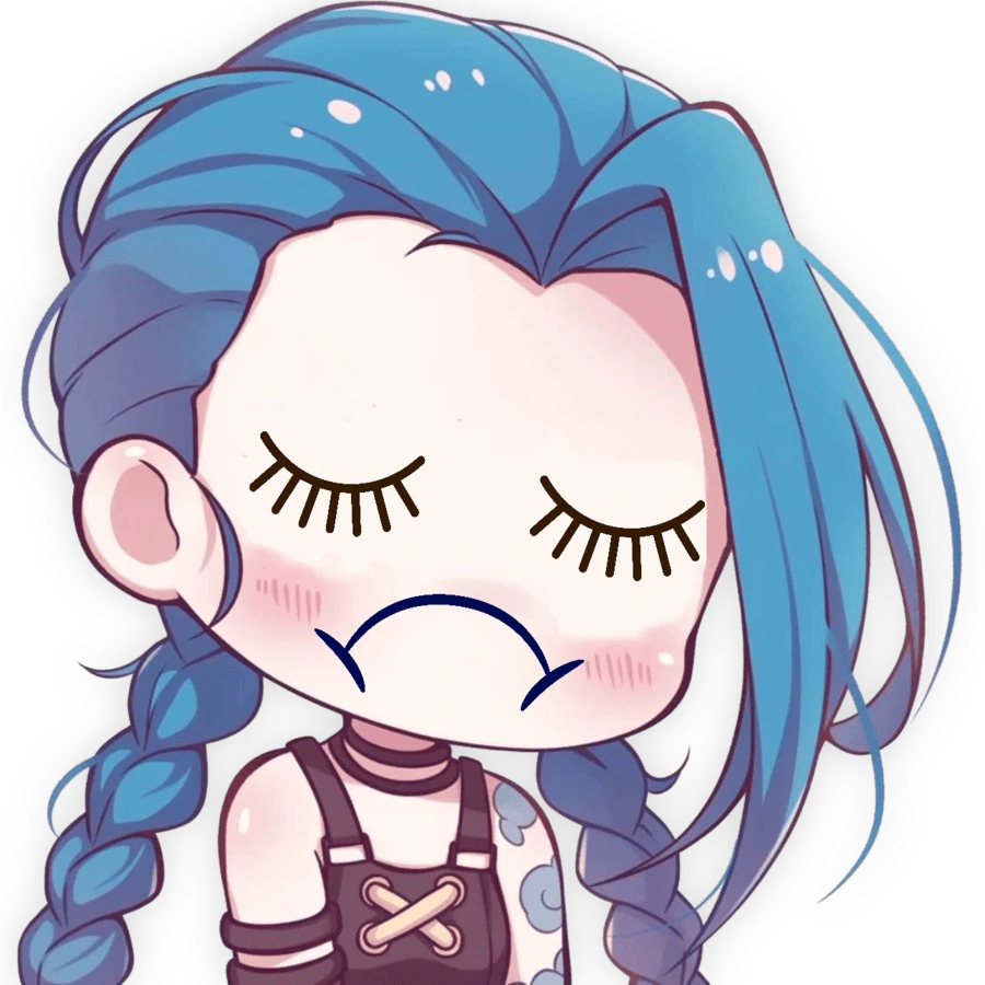 Jinx_BlinkPout emote